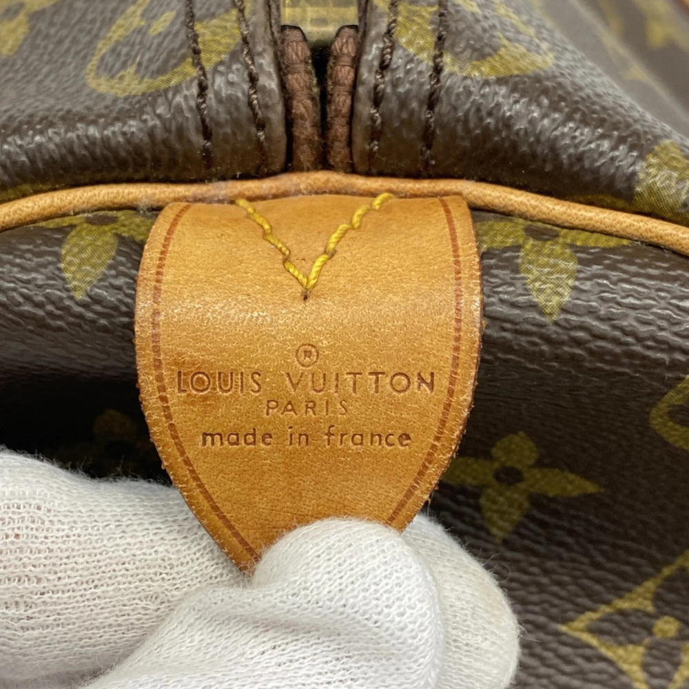 LOUIS VUITTON Brown Monogram Keepall 50 Boston Bag - Picture 5 of 14